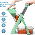 Safe Mandoline Slicer, Vegetable Chopper With Adjustable Thickness, Onion Chopper, Multifunctional Vegetable Cutter Slicer Dicer For Potato Tomato, Kitchen Salad Chopper With Container - image 6