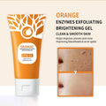 Orange Exfoliating Gel, Moisturizer Face Body Scrub Gel, Deep Cleansing Moisturizing - image 7