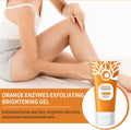 Orange Exfoliating Gel, Moisturizer Face Body Scrub Gel, Deep Cleansing Moisturizing - image 3