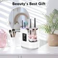 3 IN 1 Electric Makeup Brush Cleaner, Automatic Makeup Brush Cleaner with Makeup Brush Dryer - image 7