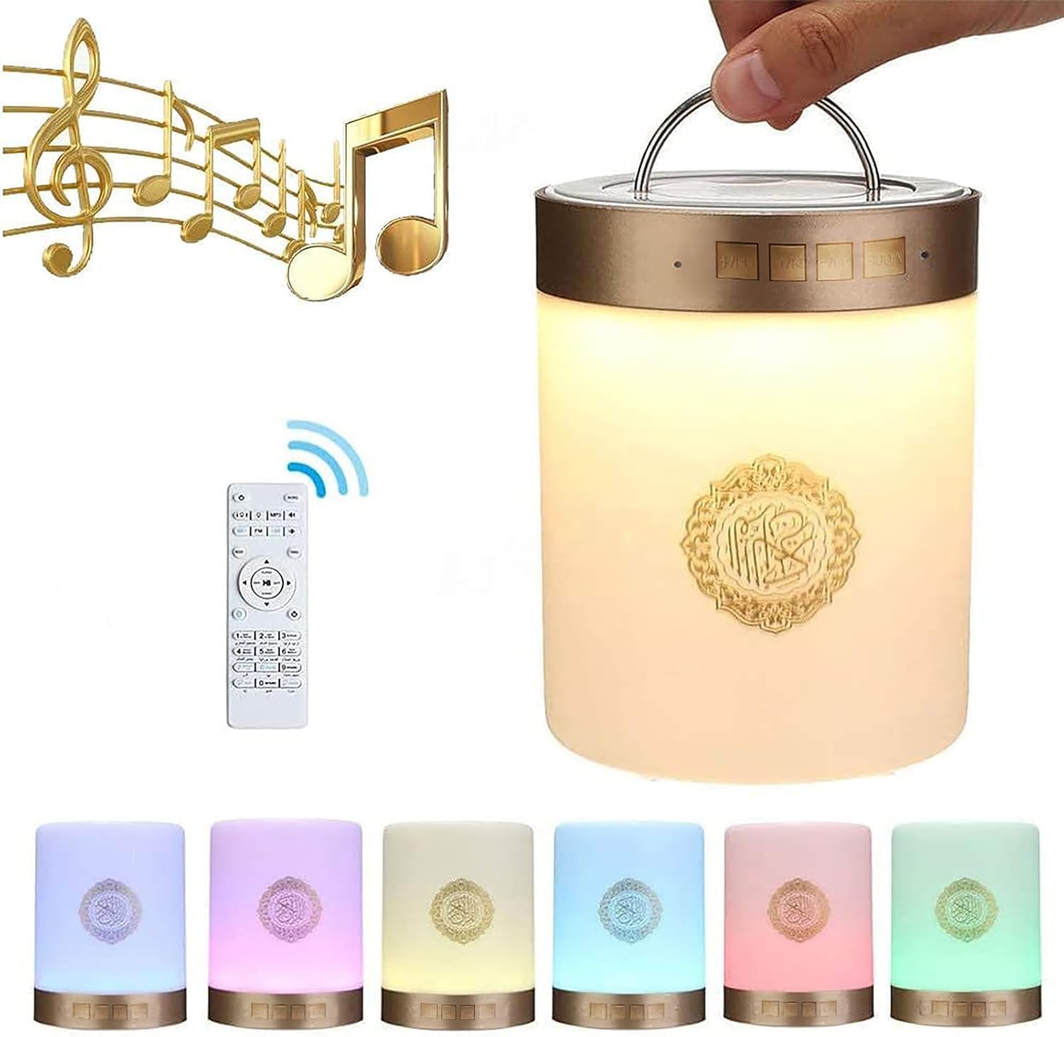 Portable Quran Speaker SQ112 Touch Lamp - image 4