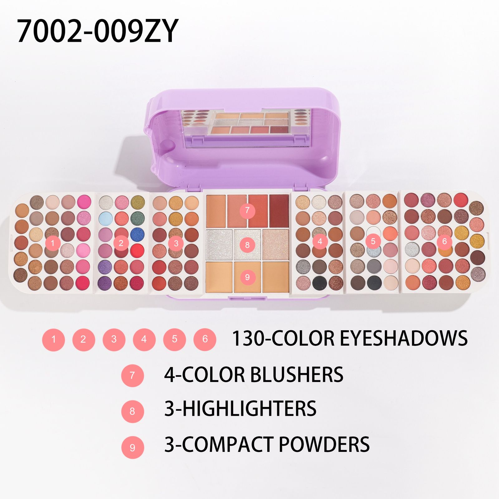 Miss Rose - Time Global Travel Makeup Kit Ⓢ - image 2