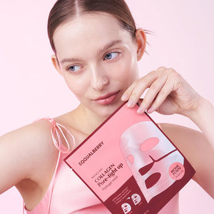 Eqqual Berry - Bouncy Day Collagen Glow Up Hydrogel Mask - image 2