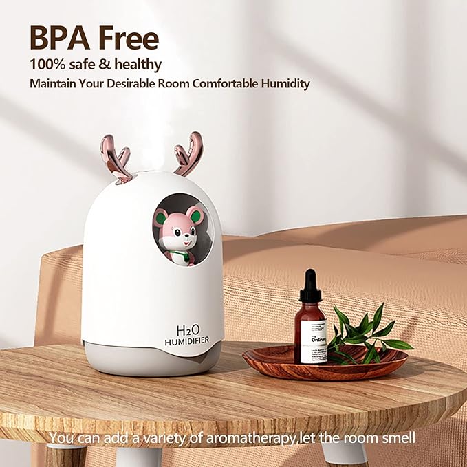 H2O Deer Antler LED Mini Humidifier - image 1