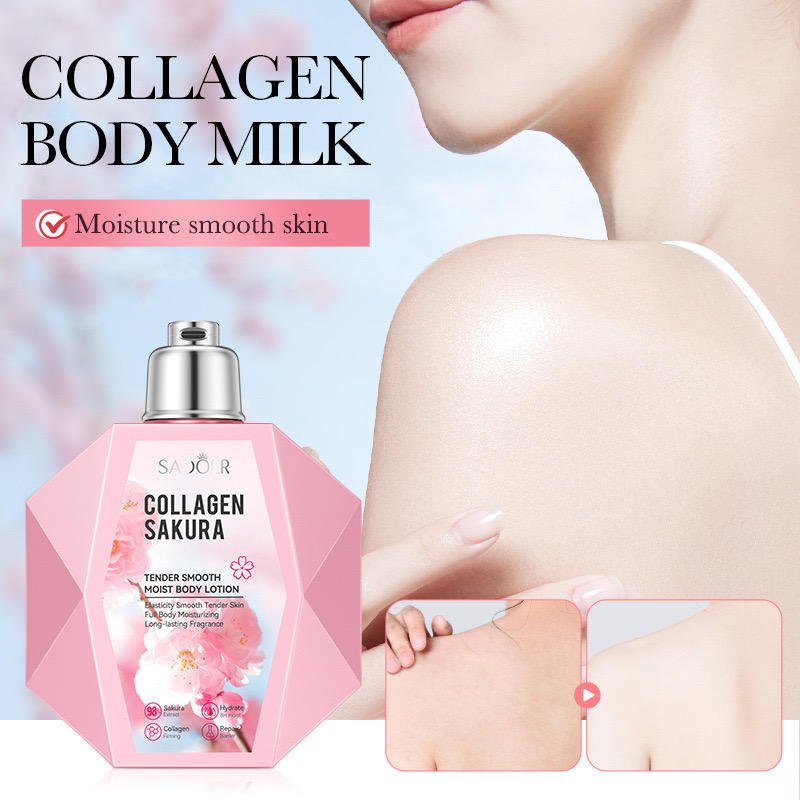 SADOER - Collagen Sakura Body Lotion - image 1