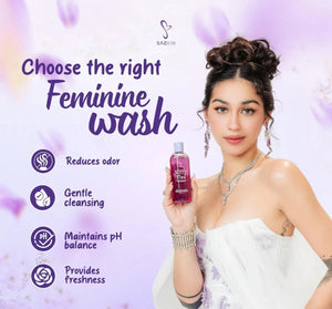 Saskin - Kiffy Fied Gentle Intimate Wash with Whitening - image 2